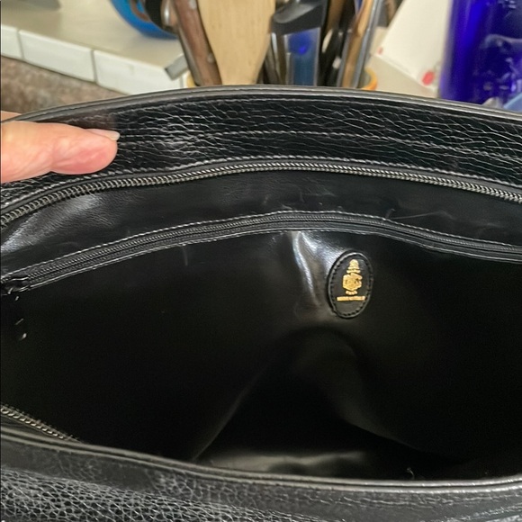 Mark Cross Italy Black Leather Tote Bag - Picture 5 of 10